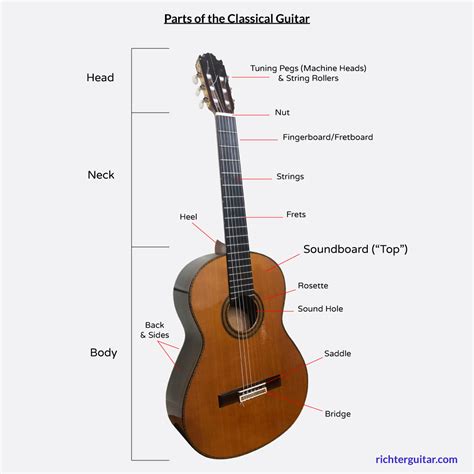 Parts Of The Classical Guitar The Definitive Guide