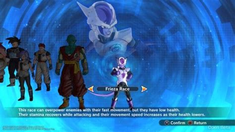 Unlocked all characters and stages Dragon Ball Xenoverse 2: All Character Races and Gender Perks