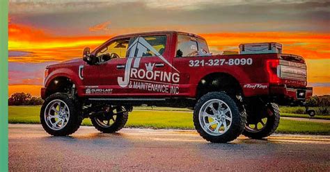Wicked Wheels Of Roofing Top Roofing Truck Wraps