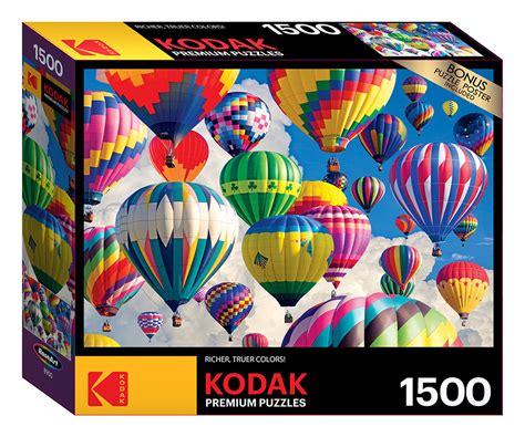 Roseart Kodak Premium Hot Air Balloons Above The Clouds 1500