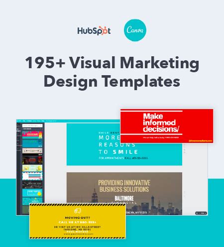 195+ Visual Marketing Design Templates - HubSpot & Canva