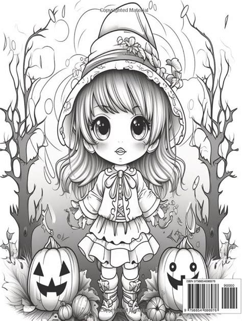 Adorable Kawaii Halloween Coloring Pages For Spooky Fun Free Printables
