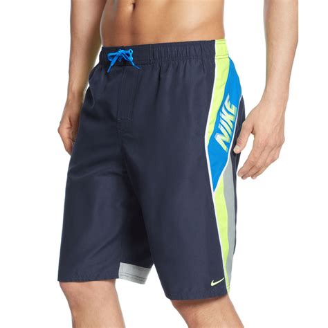 Lyst Nike Surge 11 Volley Swim Trunks In Blue For Men