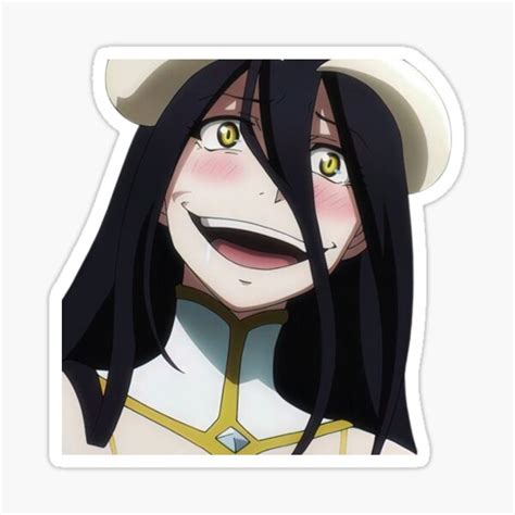Albedo Overlord Sticker For Sale By Sm3km Redbubble