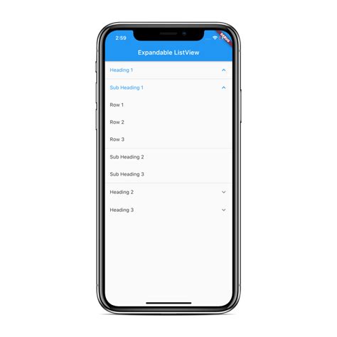 Example Of Creating Expandable Listview In Flutter Android Ios Vrogue
