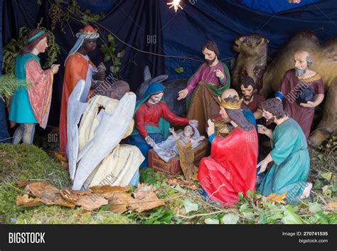 Nativity Scene Christ Image And Photo Free Trial Bigstock