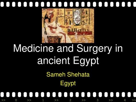 surgery and medicine in ancient egypt