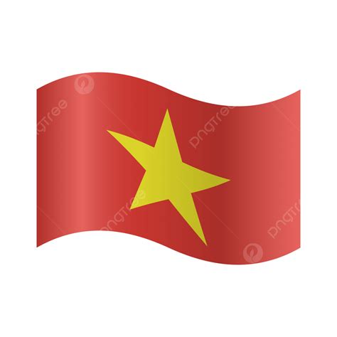 Vector Realistic Illustration Of Vietnam Flags Vietnam Flag Vietnam