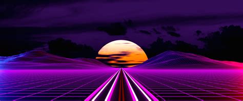 Retro Outrun Road 4k Hd Artist 4k Wallpapers Images