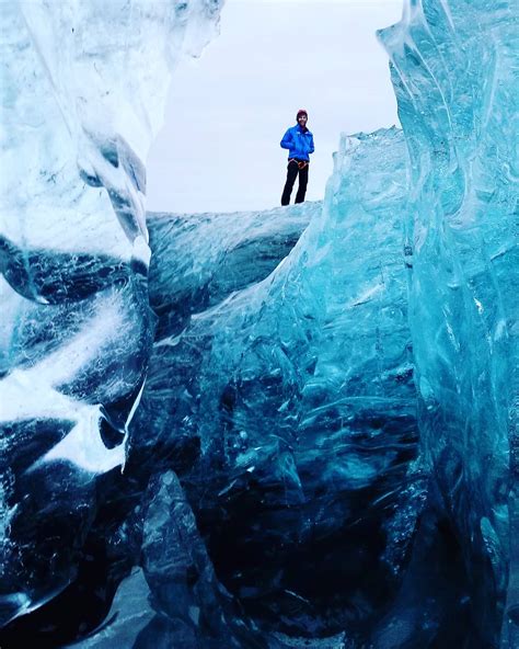 Ice Cave Adventure Blue Iceland