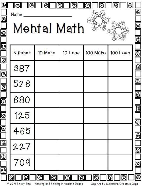 2nd Grade Math Tools