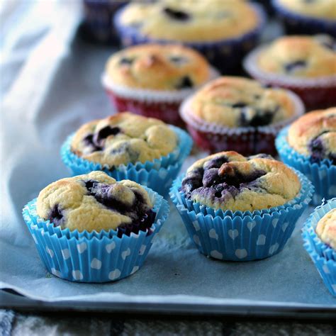 Low Carb Blueberry Muffins Low Carb So Simple Low Carb So Simple