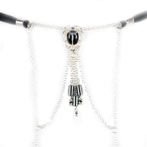Buy The Insertable 34mm Black Egg Black Bow And Pendant With Silver Chain Sylvie Monthule