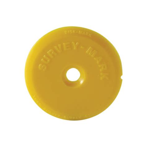 Plastic Disc Marks Colour Yellow