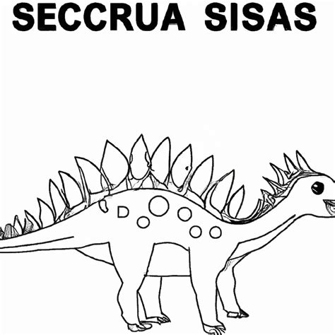 Encha Seu Dia De Cores Desenhos Do Stegosaurus Para Colorir