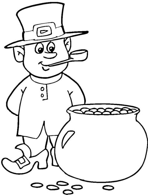 St patrick's day is coming and my boys are so excited. Pot of Gold Coloring Pages - Best Coloring Pages For Kids