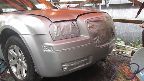 How To Paint A Car With Rustoleum Or Tremclad Rust Paint Youtube
