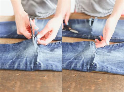 How To Rip Jeans Diy Treasures And Travels Diy Ripped Jeans How