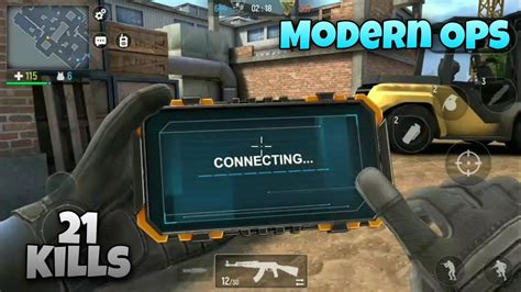 Modern Ops Online Fps Gun Games Shooter Android Gameplay 21 Kills