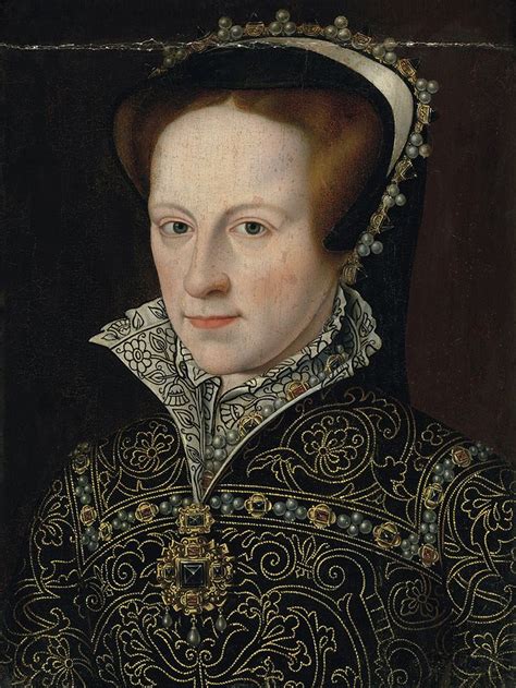 Portrait Of Mary I 1516 1558 Queen Of England Mary Tudor Queen Of