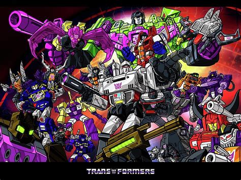 Transformers Decepticons Digital Art By Michael Stout