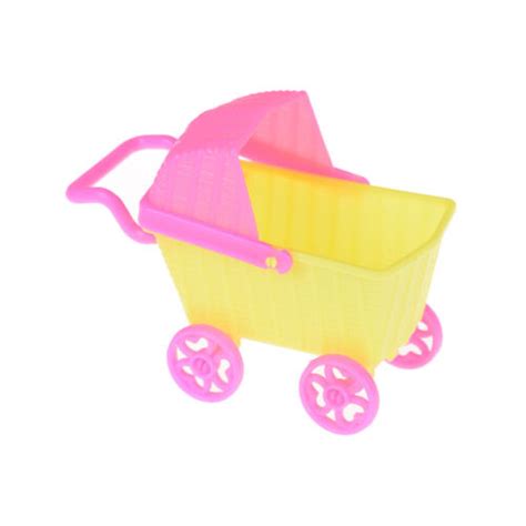 Plastic Stroller Double Pram Accessories For Doll Kelly Dollhouse Toy Ebay