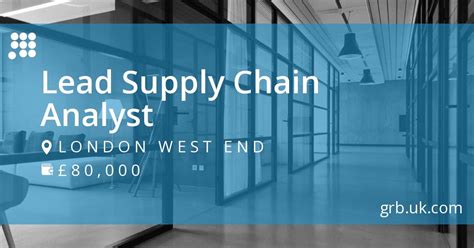 Qualified supply chain analyst with nearly 13 years of experience in the field. Lead Supply Chain Analyst Job in London | GRB