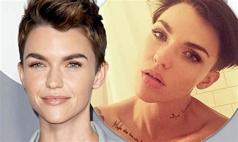 Ruby Rose Tattoos Stunning Ruby Rose S Tattoos Wil Vrogue Co