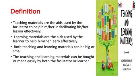 Teaching And Learning Materials