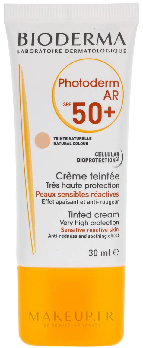 Crème Solaire Teintée Pour Peaux Sensibles Réactives Spf 50 Bioderma