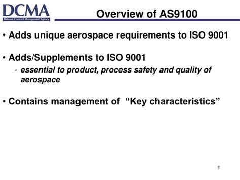 Ppt Sae As9100 Quality Systems Aerospace Model For Quality