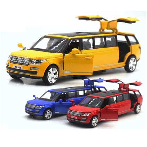 132 Diecast Car Model Alloy Stretch Limousine Metal Pull Back Vehicle
