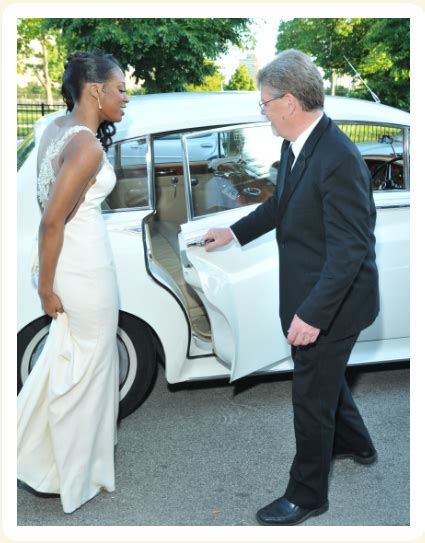 If you more than double your included mileage on a rental, there is an additional $3/mile surcharge on top of the standard mileage rate. Prom Photo Gallery of chauffeur opening door of Rolls ...