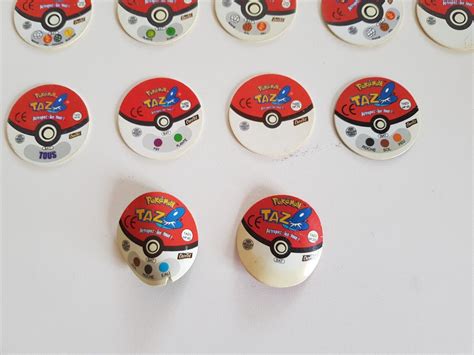 Lot De 16 Pog Pokémon Nintendo Pogs Anciens Ebay
