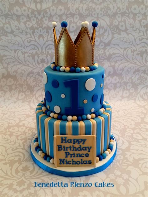 A lot of effort goes into planning the event, including decorations, food and venue. Little Prince 1St Birthday - CakeCentral.com