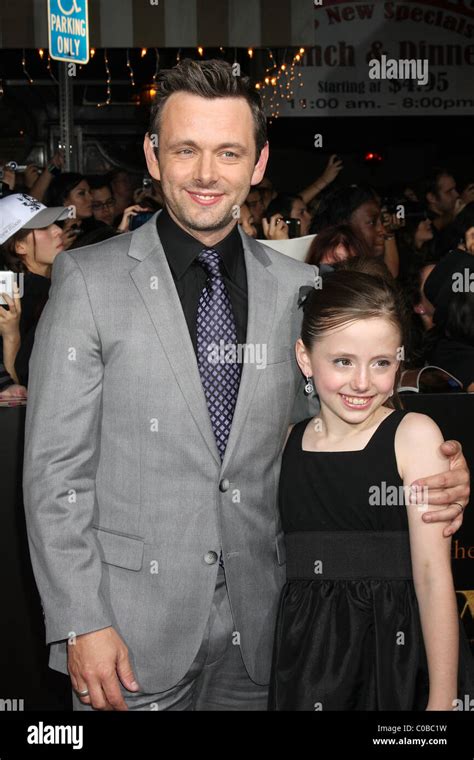 Michael Sheen With His Daughter Lily Mo Sheen The Los Angeles Premiere Of The Twilight Saga