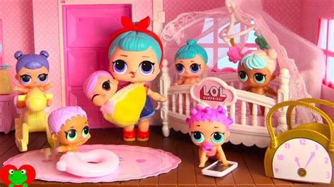 Lol Surprise Dolls New Nursery For Lol Lil Sisters In Doll House Toy