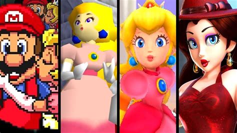 Super Mario Evolution Of Marios Girls 1985 2017 Pauline