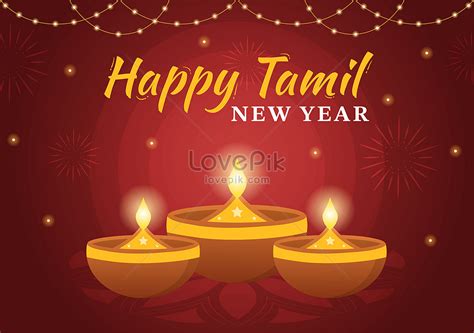 Happy Tamil New Year Illustration Illustration Imagepicture Free