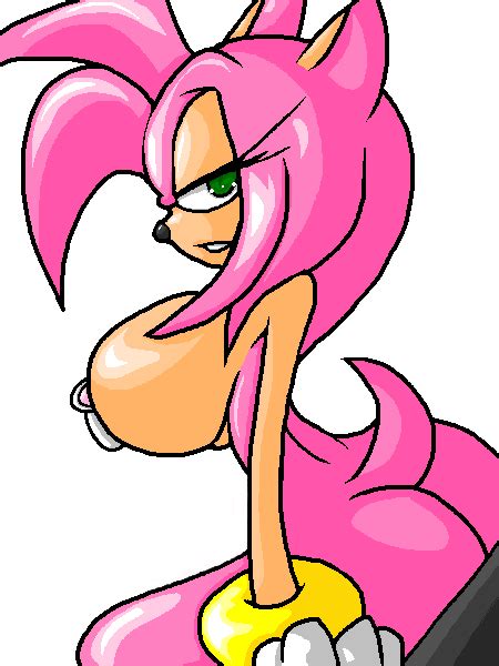 Rule 34 Amy Rose Anthro Ass Breast Breasts Cyanzangoose Female Female Only Fur Hedgehog Large