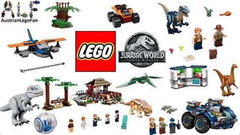 All Lego Jurassic World Sets 2020 Compilation Lego Speed Build Review Youtube