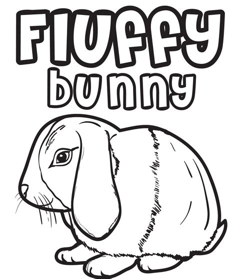 Download rabbits coloring pages and use any clip art,coloring,png graphics in your website, document or presentation. Printable Bunny Rabbit Coloring Page for Kids - SupplyMe