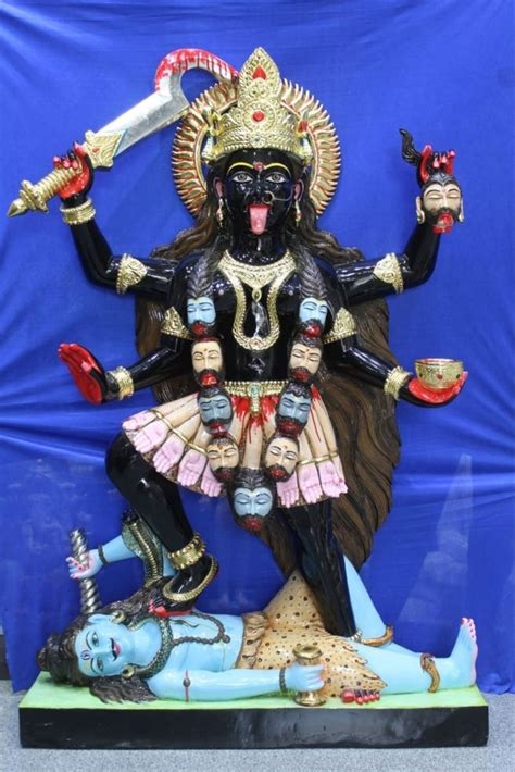 Black Painted Kali Mata Marble Statue For Worship At Rs 65000 In Jaipur