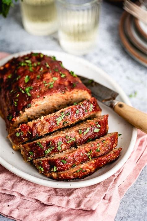 Spray rack of broiler pan with nonstick cooking spray; Best Ground Turkey Meatloaf | Recipe | Ground turkey ...