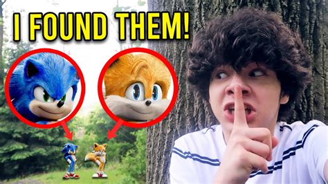 Hunting For Sonic And Tails In Real Life I Found Them Youtube