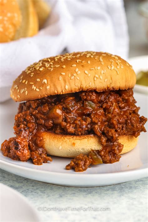 Instant Pot Sloppy Joes I Don T Have Time For That
