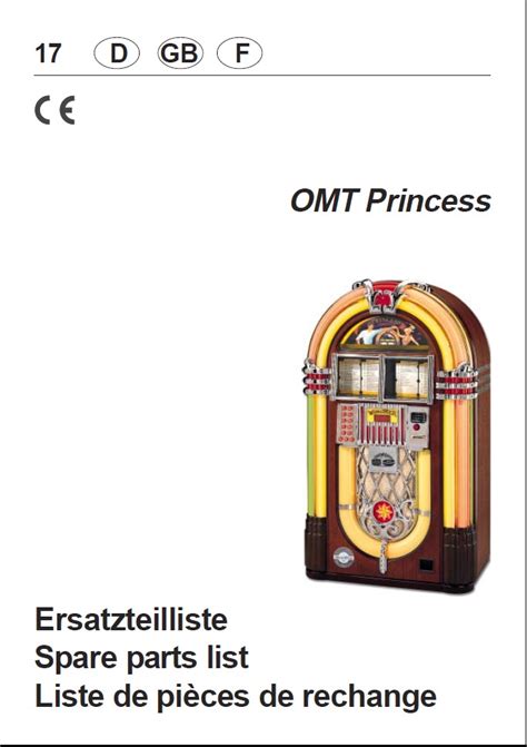 Omt Wurlitzer Princess Teileliste Webshop By Atw Gmbh