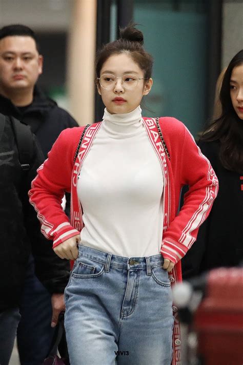 Blackpink Jennie Korean Airport Fashion Blackpink Fashion Kpop