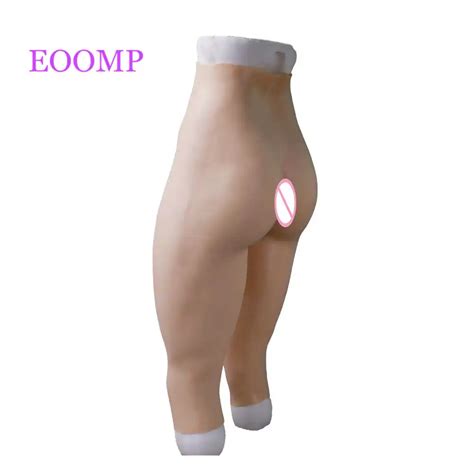 Eoomp Realistic Silicone Vaginal Pants Sexy Fake Pussy Underwear For