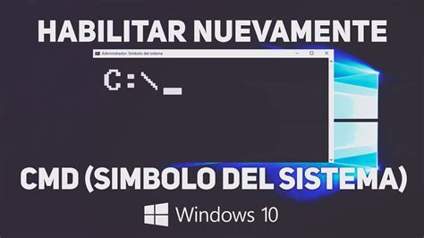 Como Habilitar El Cmd En Windows 10 Youtube Hot Sex Picture